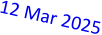 12 Mar 2025